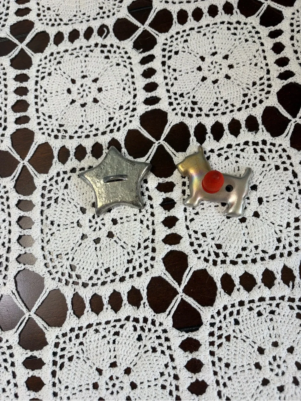 Vintage Dog and Star Cookie Cutters